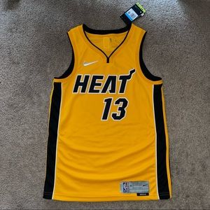 Nike NWT Trophy Gold Bam Adebayo Miami Heat Men’s Medium / 44 AUTHENTIC Jersey